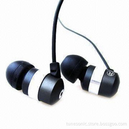 Deep Bass Metallic Earphones with Fashionable Design
